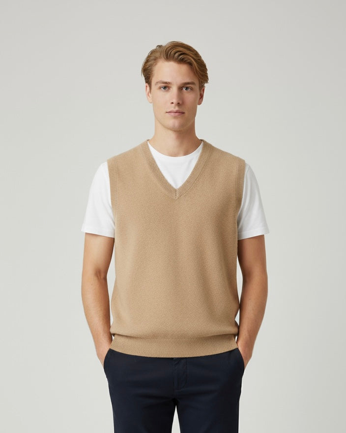 Gilet en Maille de Luxe TOSCANA