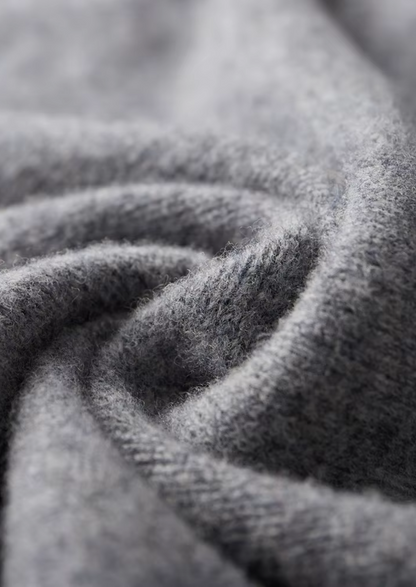 Cardigan Bicolore zippé en Laine Mérinos