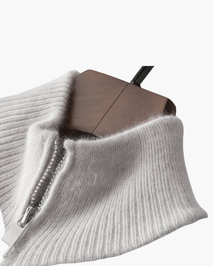 Gilet en Laine à Fermeture Éclair Intégrale AMALFI